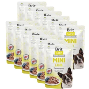 Brit 'Care Mini Lamb fillets' - in gravy (12x85g)