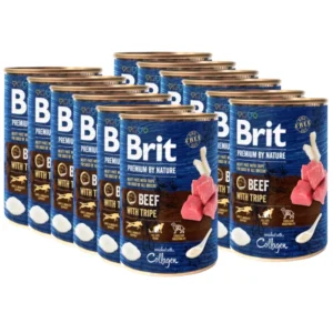 Brit 'Premium by Nature Beef' - with Tripe (12x400g)