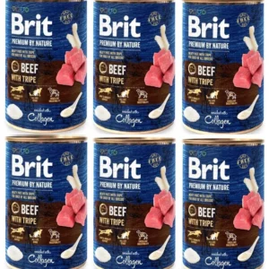 Brit 'Premium by Nature Beef' - with Tripe (6x400g)