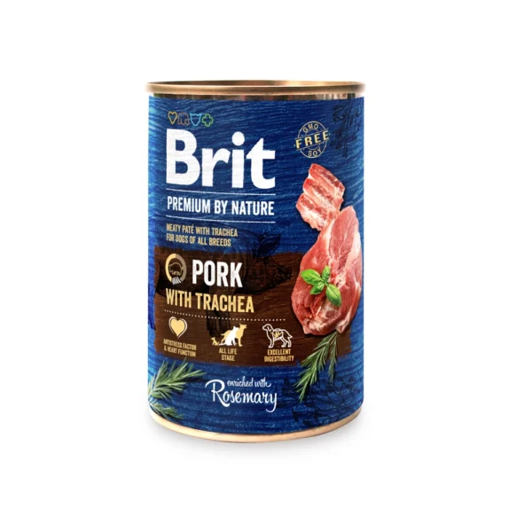 Brit 'Premium by Nature Pork' - with Trachea (400g)