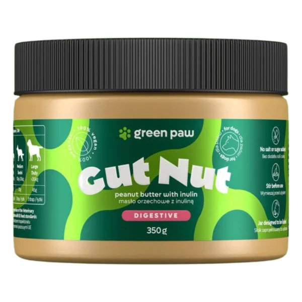 Green Paw 'Gut Nuts' maapähklivõi inuliiniga (350g)