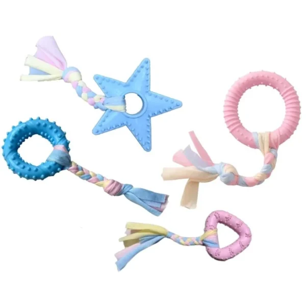 NUXIE kummist närimis- ja sikutusmänguasi (22cm)